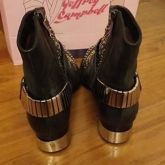 Jeffrey Campbell black booties PRICE FIRM - Picture 6 of 12